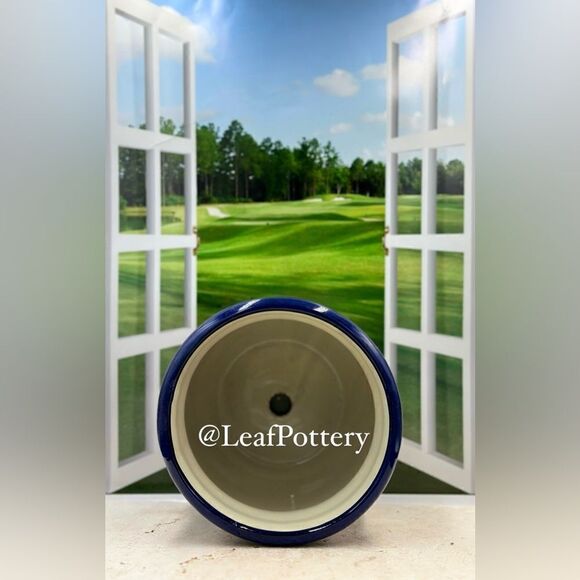 Vibrant Talavera Planter with Drainage Hole | Hand-Painted Mexican Ceramic Pot - Picture 11 of 13